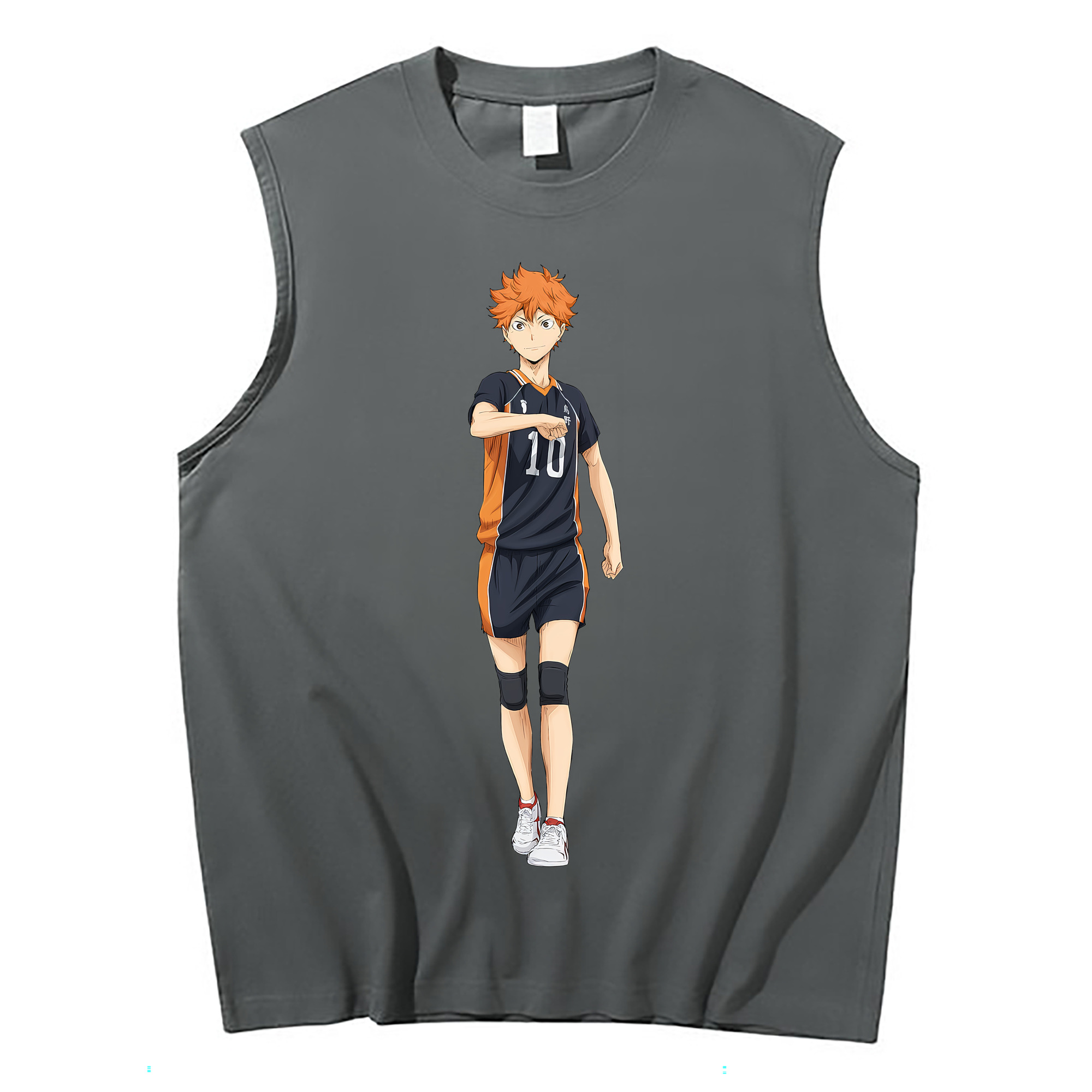 （画像用） ハイキュー!! Haikyu!! コットン100％タンクトップ（フロントプリント）